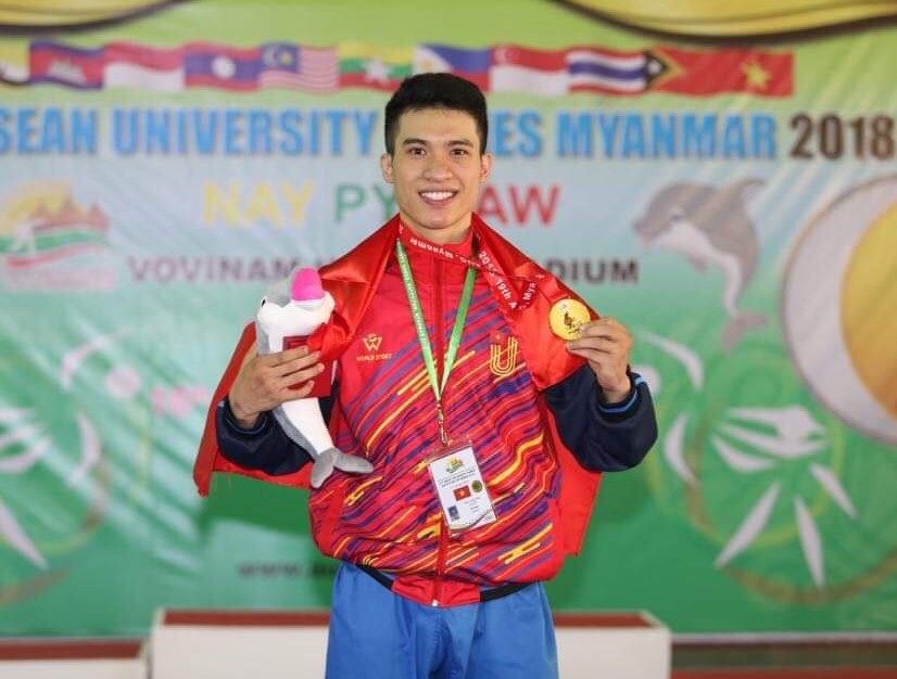 Sinh viên UFM xuất sắc giành Huy chương vàng tại Đại hội Thể thao sinh viên Đông Nam Á 2018